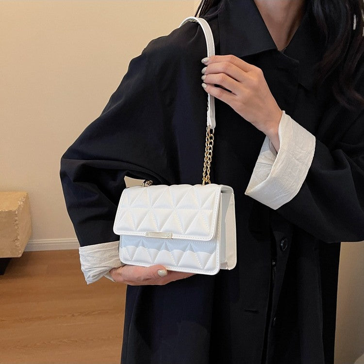 Gepolsterte Mini-Handtasche