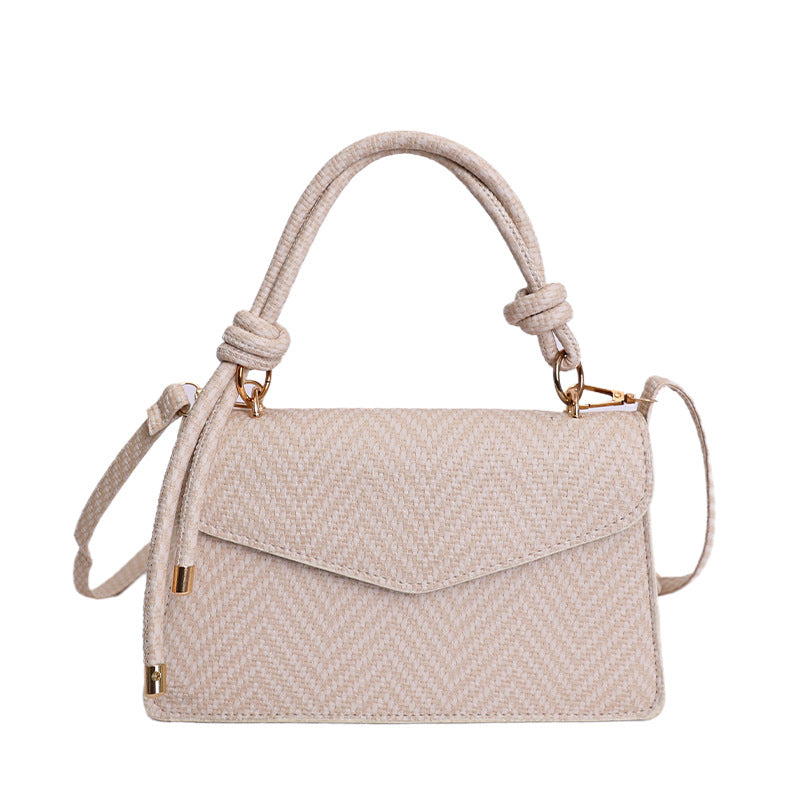 WoElegant Texturiertes Stoffhandtasche Brehn
