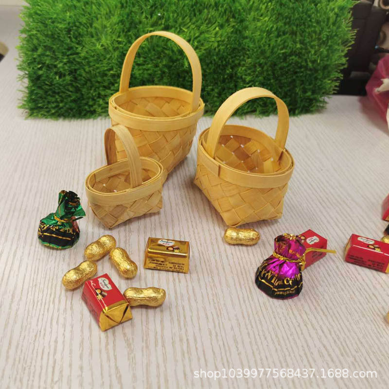 Dekorative Mini Geflochtene Geschenkkorb Brehn