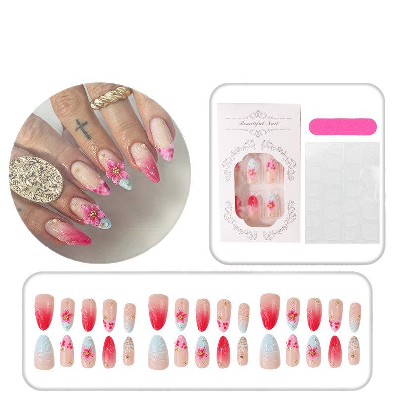Floral Design Acryl Nagelspitzen Set Brehn