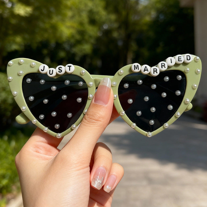 Neuheit Herzförmige Sonnenbrille Brehn
