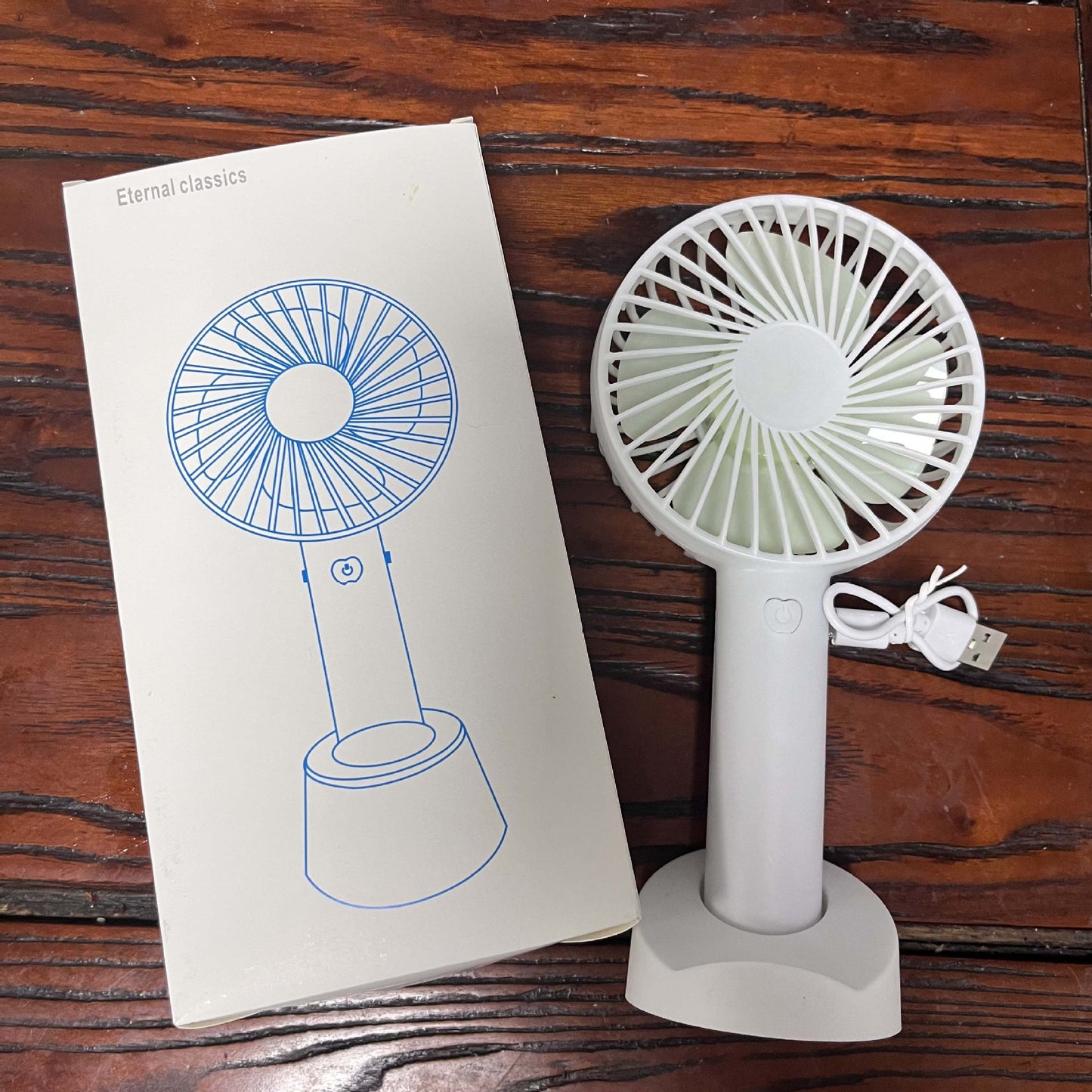 Unisex Wiederaufladbarer bladeless Handventilator Brehn
