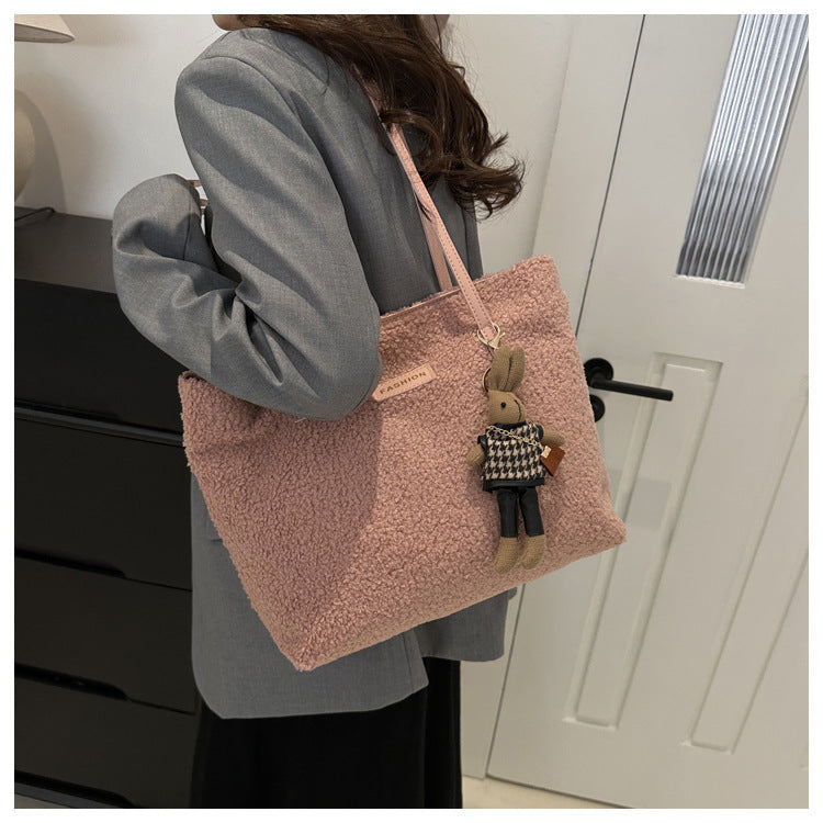 Gemütliche Texturierte Handtasche