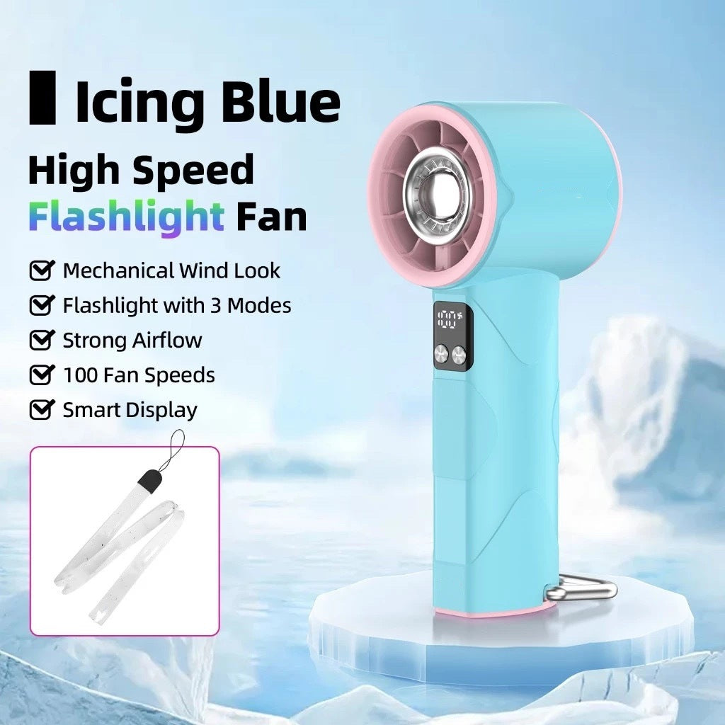 Damen Hochgeschwindigkeitsventilator mit Taschenlampe Brehn
