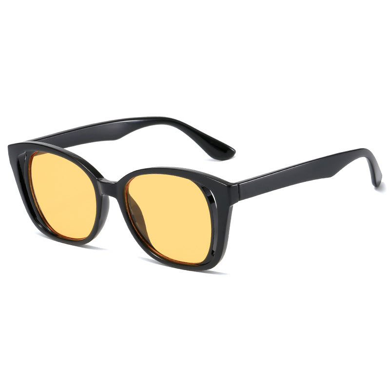 Damen stilvolle Cat-Eye Sonnenbrille mit robustem Rahmen Brehn
