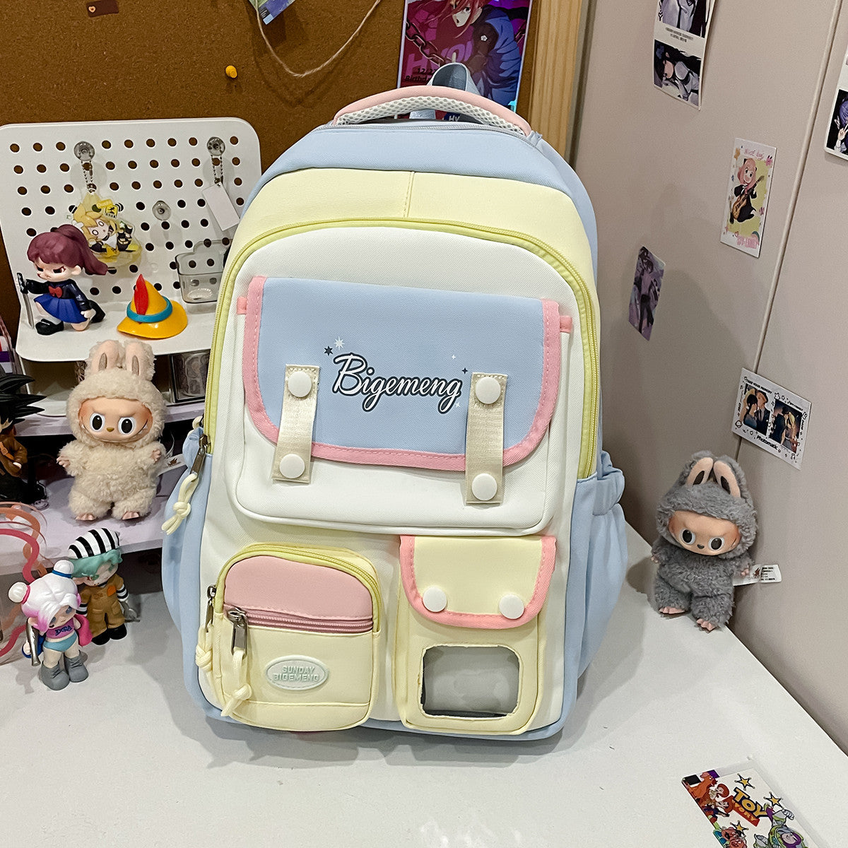 Vielseitiger Multi-Taschen Schulrucksack Brehn