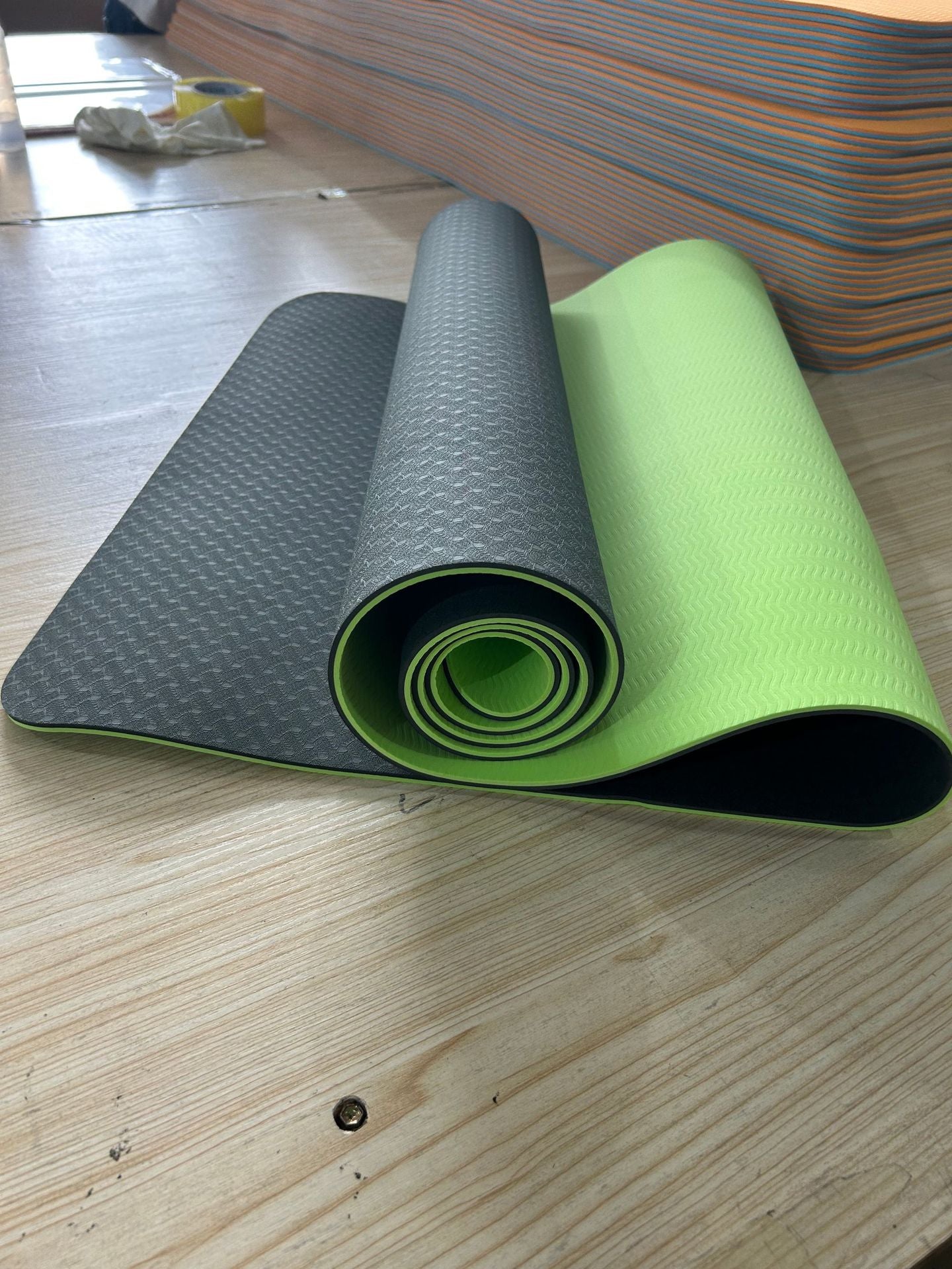 Rutschfeste und Schadstofffreie Yoga-Matte Brehn