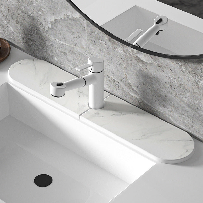 Elegante Badezimmer-Wasserhahnmatte