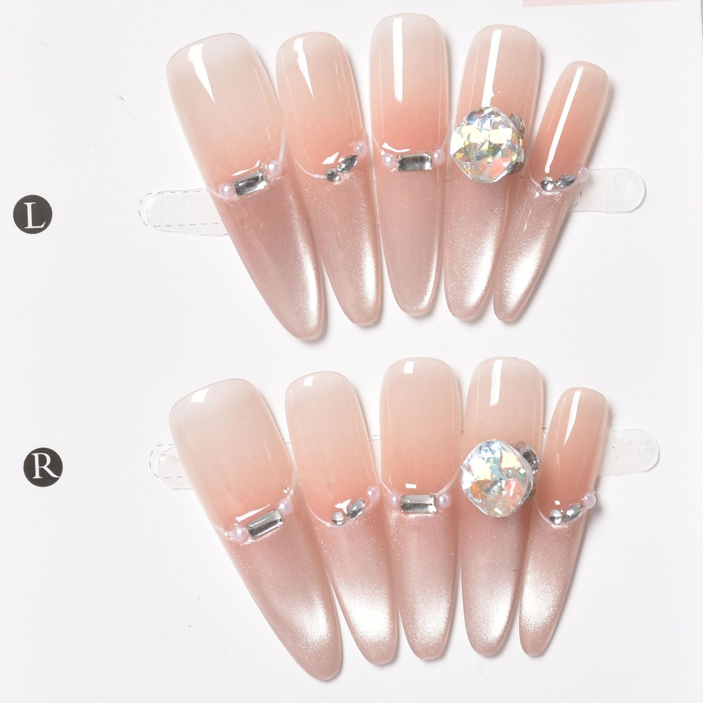 Glamorous Press-On Nail Set Brehn