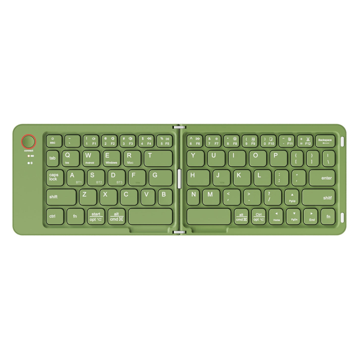 Ultra-Tragbare Bluetooth-Tastatur mit Multi-Geräte-Kompatibilität Brehn