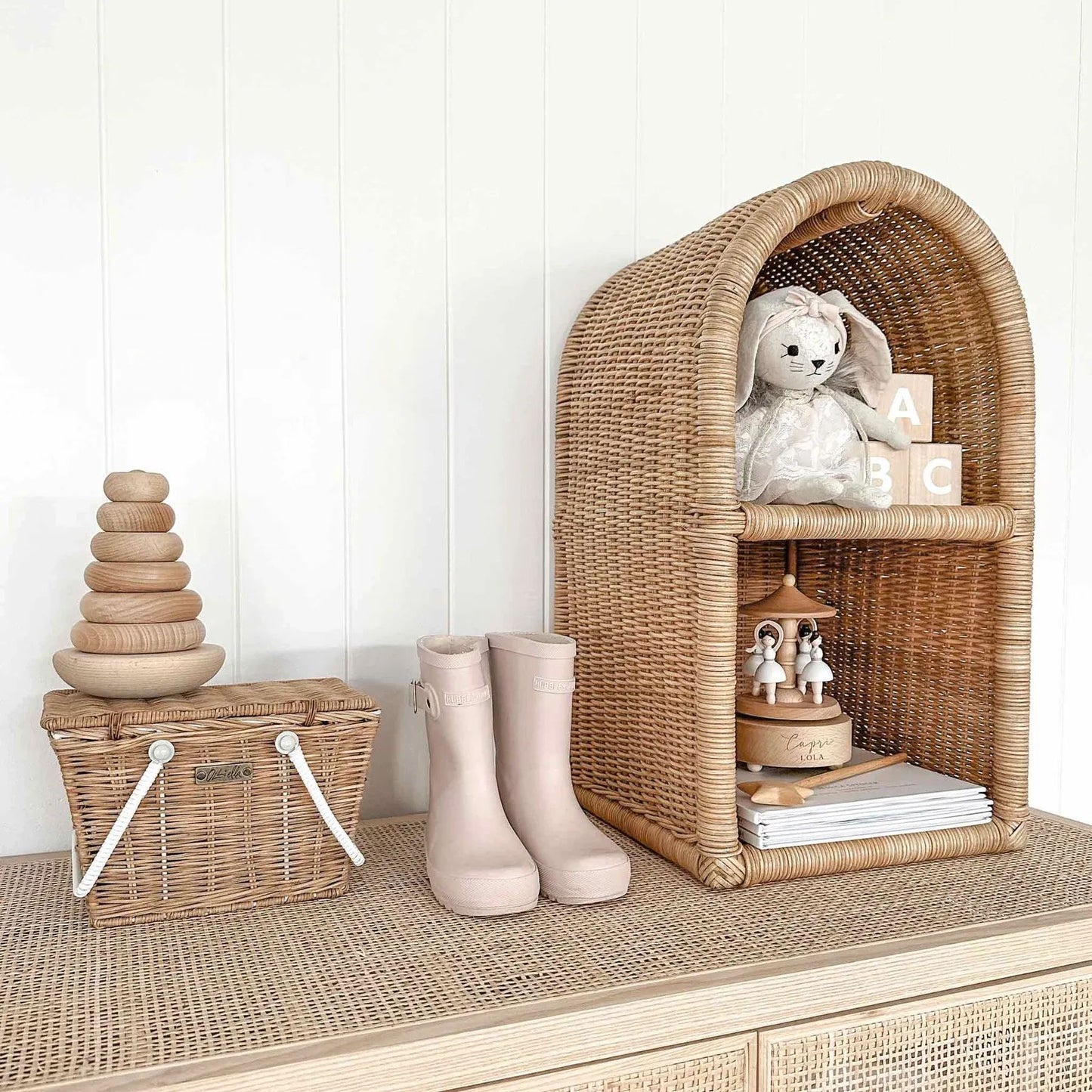 Woven Shelf Organizer Brehn