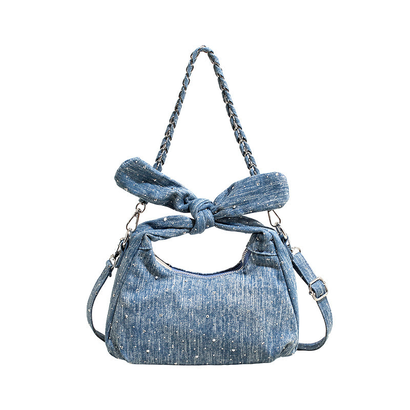 Stylische Handtasche mit Schleifenverzierung Brehn