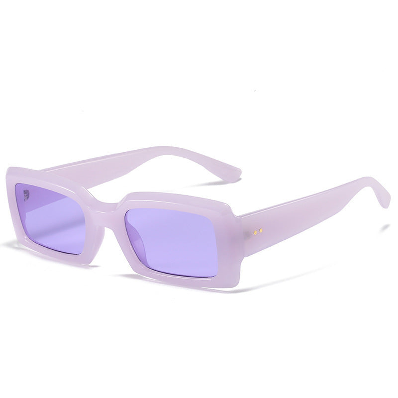 Übergroße geometrische Sonnenbrille mit verlaufenden Gläsern Brehn