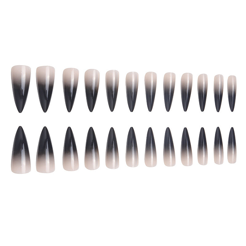 Ombre Stiletto Nagelverlängerungen Brehn