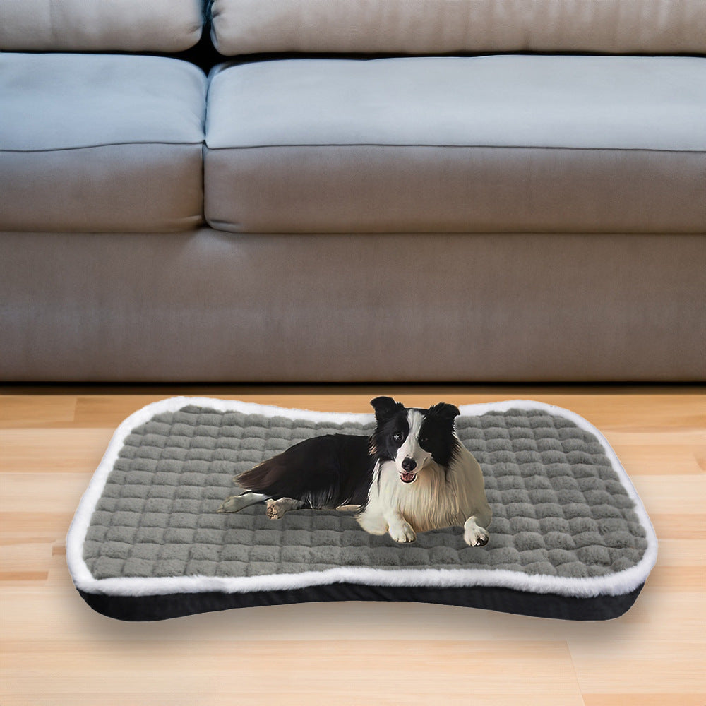 Luxuriöse gestepfte Hundebett