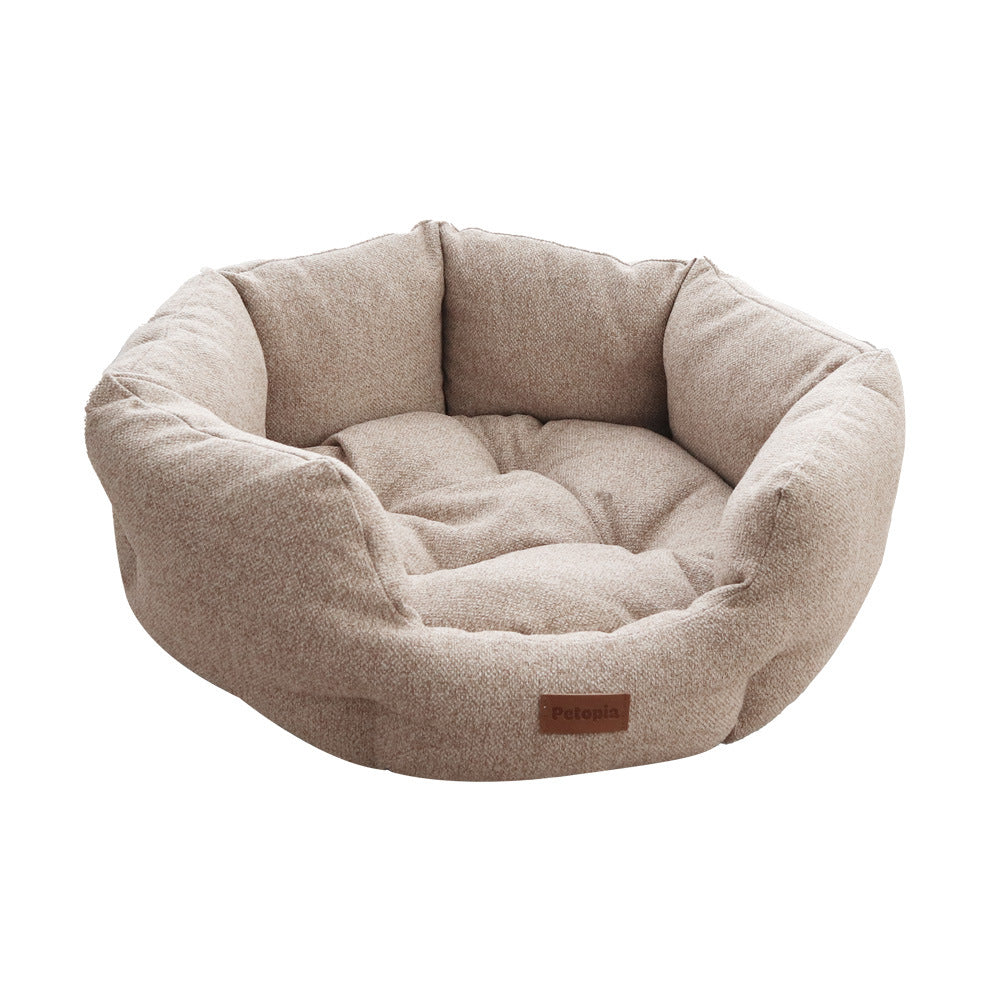 Rundes Unterstützendes Hundebett