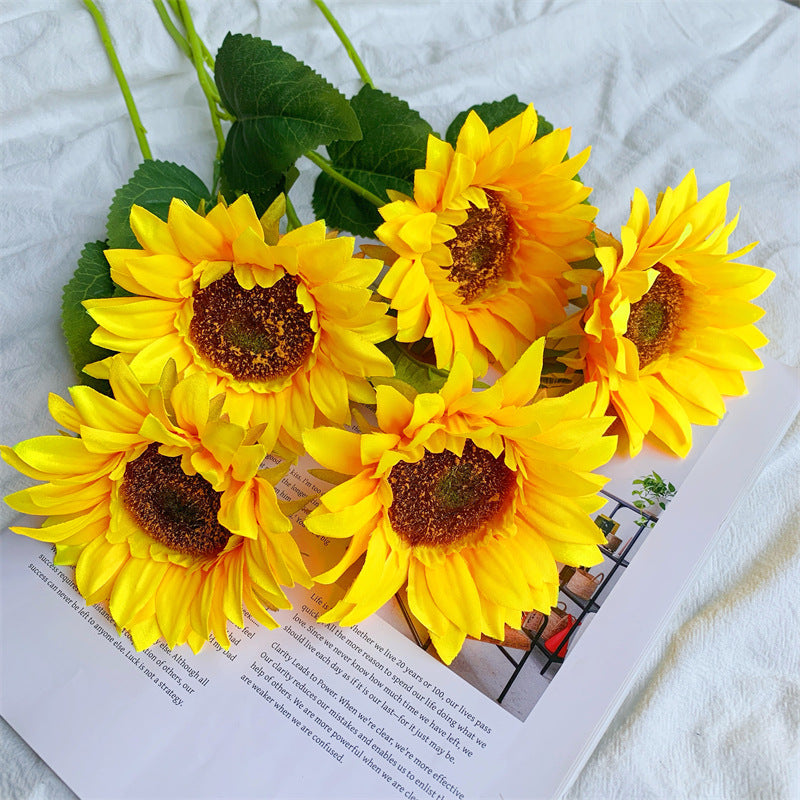 Künstliche Sonnenblume