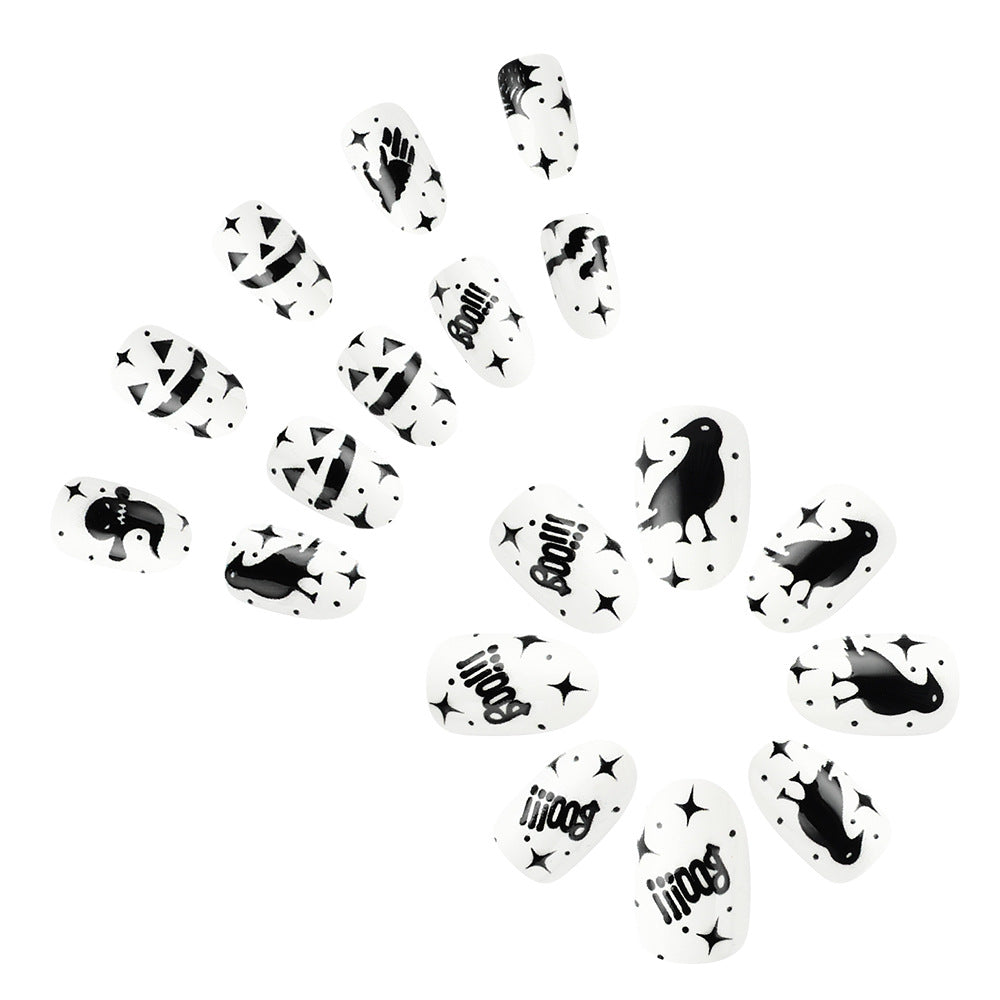 Halloween-Themen Dekorative Nagelkunst Set Brehn