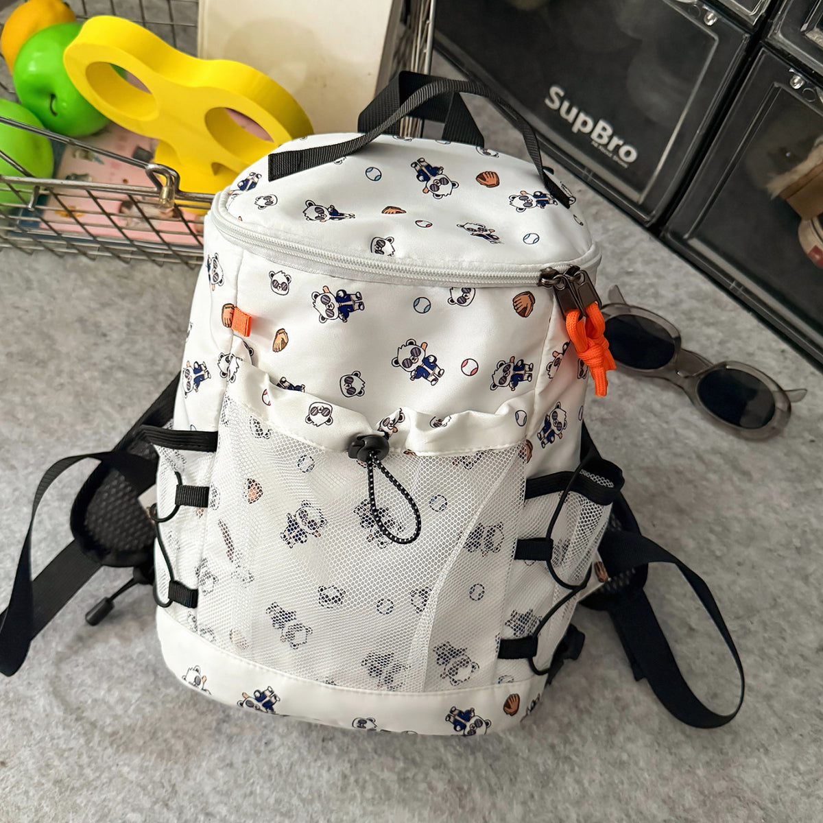 Fun-Charakter-Druck-Abenteuer-Rucksack Brehn
