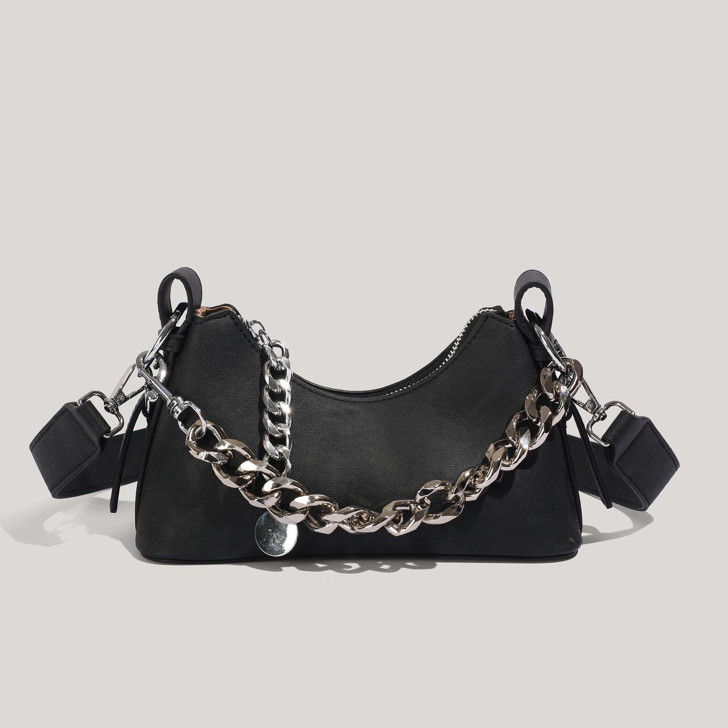 Stylische Ketten-Detail-Handtasche Brehn