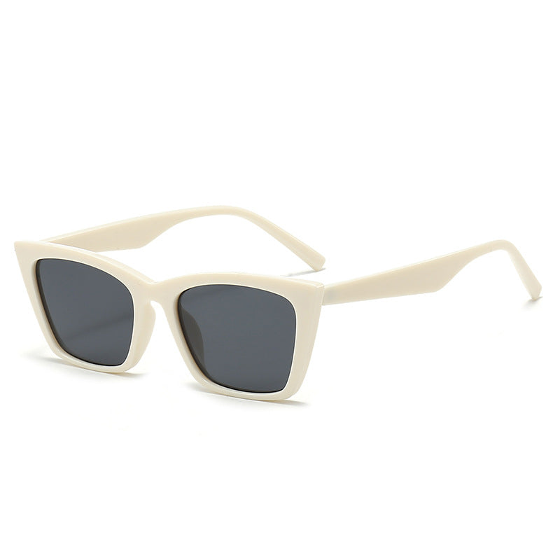 Zeitgenössische eckige Sonnenbrille