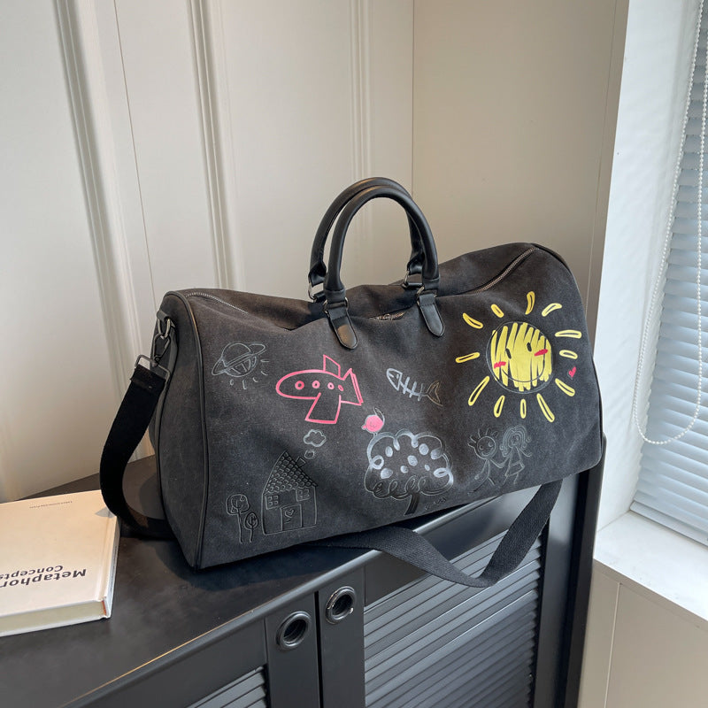 Canvas Kunst Reise Duffel Tasche Brehn