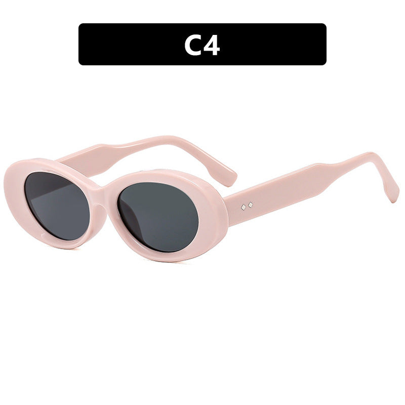 Damen modische Sonnenbrille im eleganten Retro-Stil Brehn