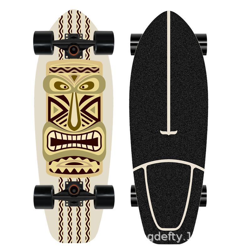 Künstlerisches Löwen Design Skateboard Brehn