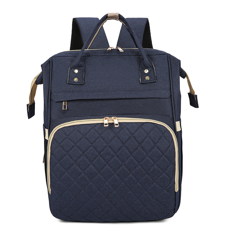 Multi-Funktionaler Gep quilteter Reise-Rucksack Brehn