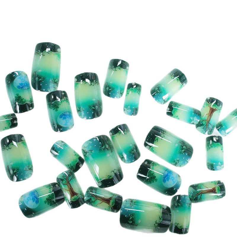 Natur-inspirierten Nagelkunst Brehn