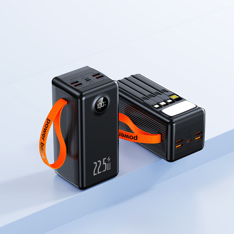 Tragbare Powerbank mit Schnellladefunktion und Digitale Anzeige Brehn