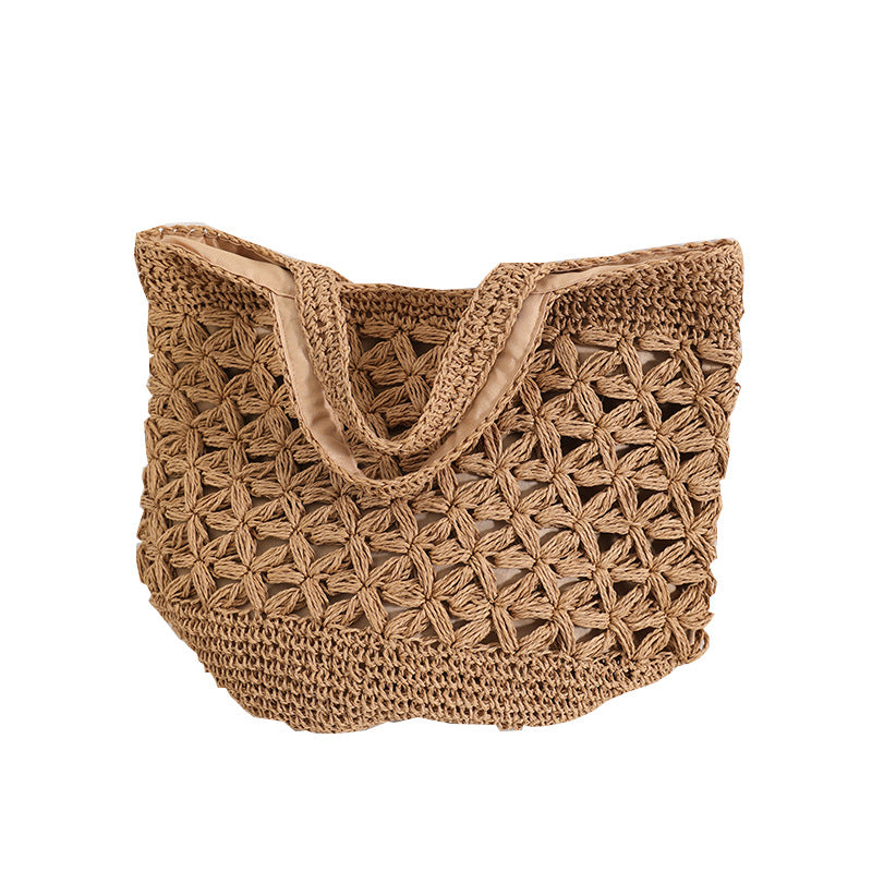 Damen Handgeknüpfte Korbtasche mit einzigartigem Design Brehn