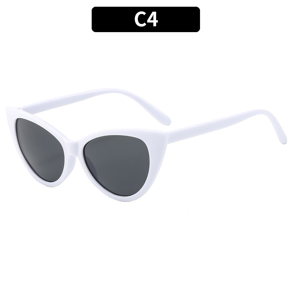 Cat-Eye Sonnenbrille mit Schildpatt-Rahmen