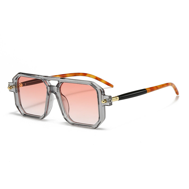 Damen oversized rechteckige Brille Brehn