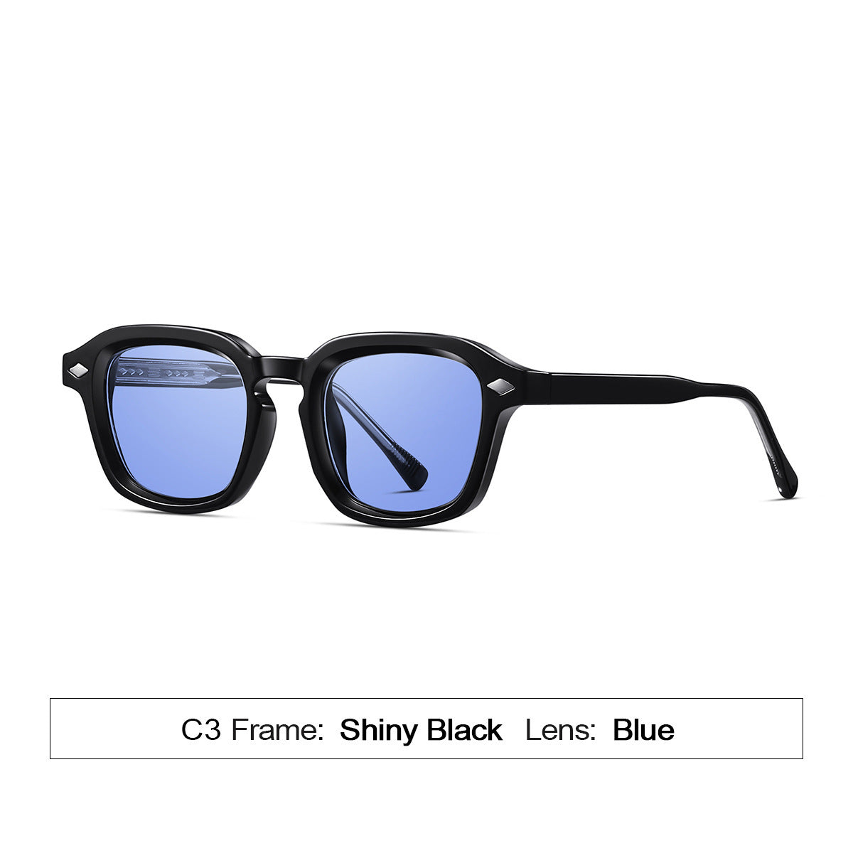 Damen modische Sonnenbrille mit innovativem Rahmen und polarisierenden Gläsern Brehn