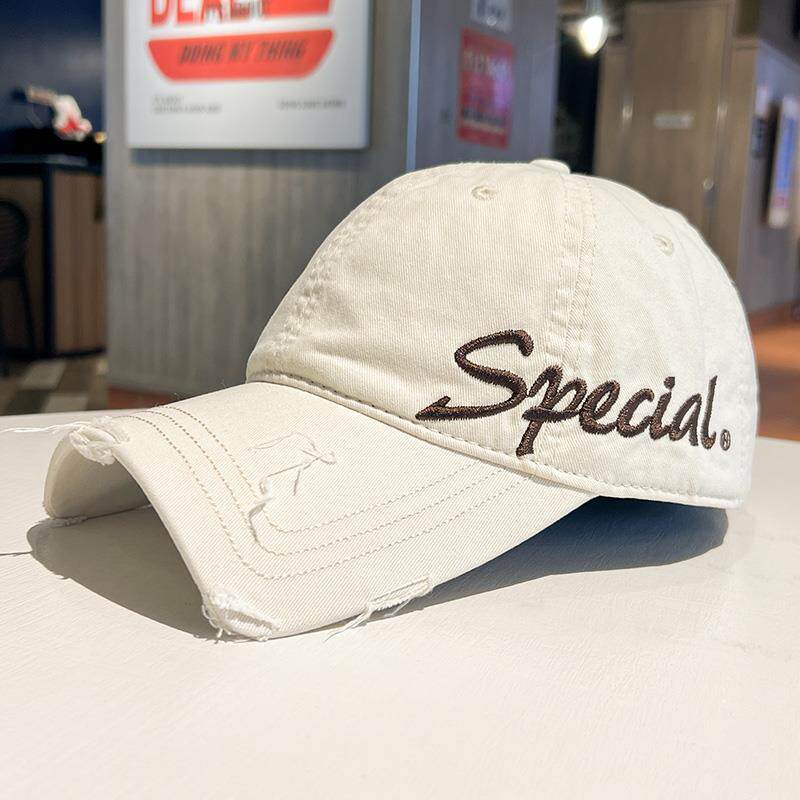 Unisex Verwaschenes Baumwoll-Dad-Cap Brehn