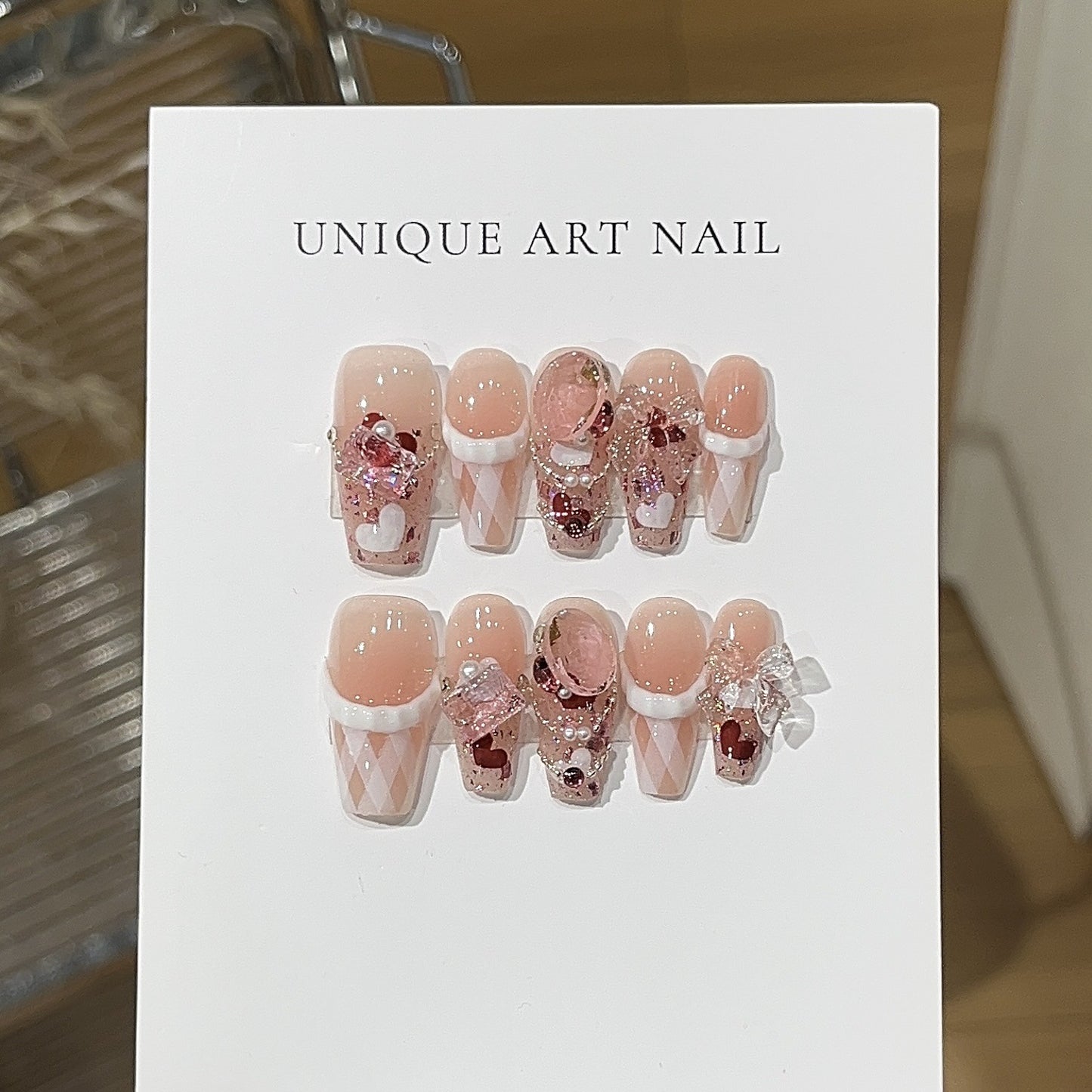 Nail Art Press-On Set Brehn