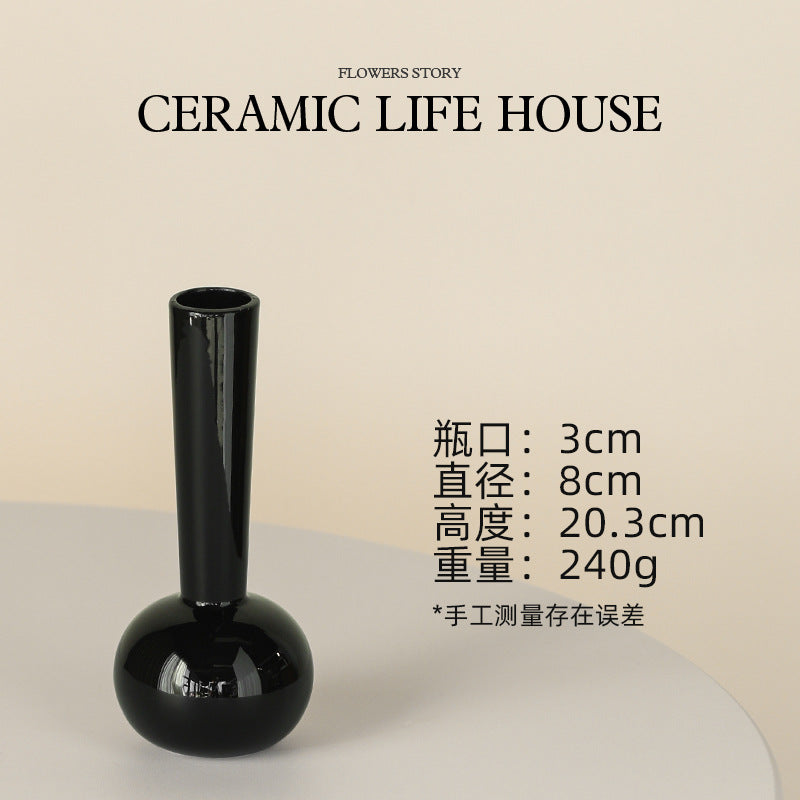 Minimalistische Zen Keramikvase