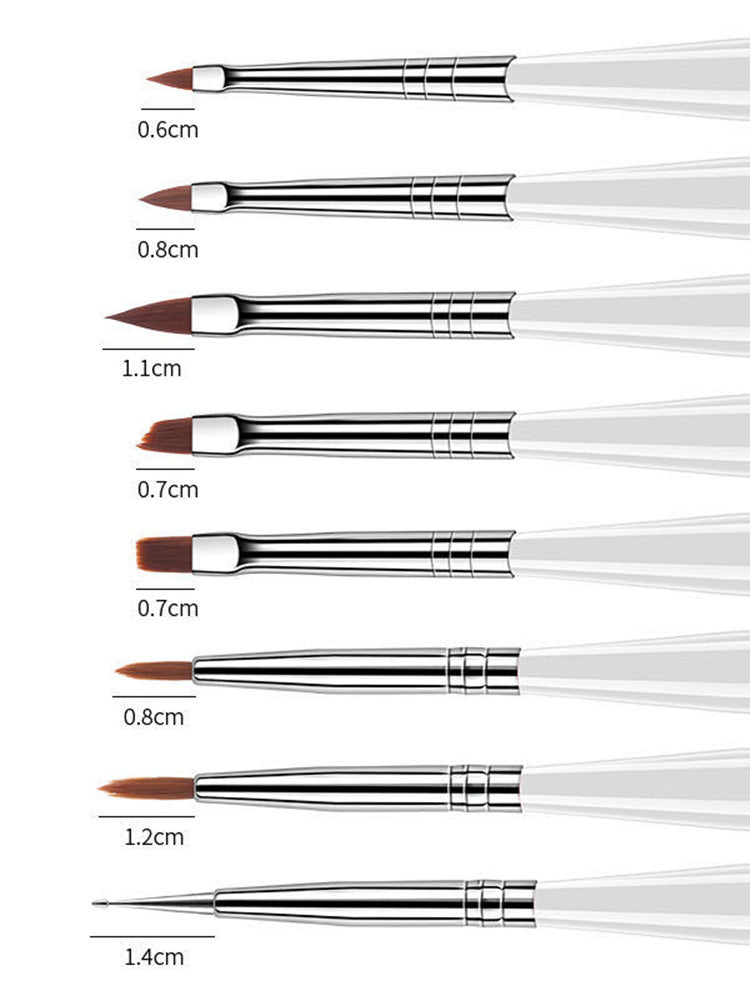 Professionelles Nagelkunst Pinselset Brehn 1787460830
