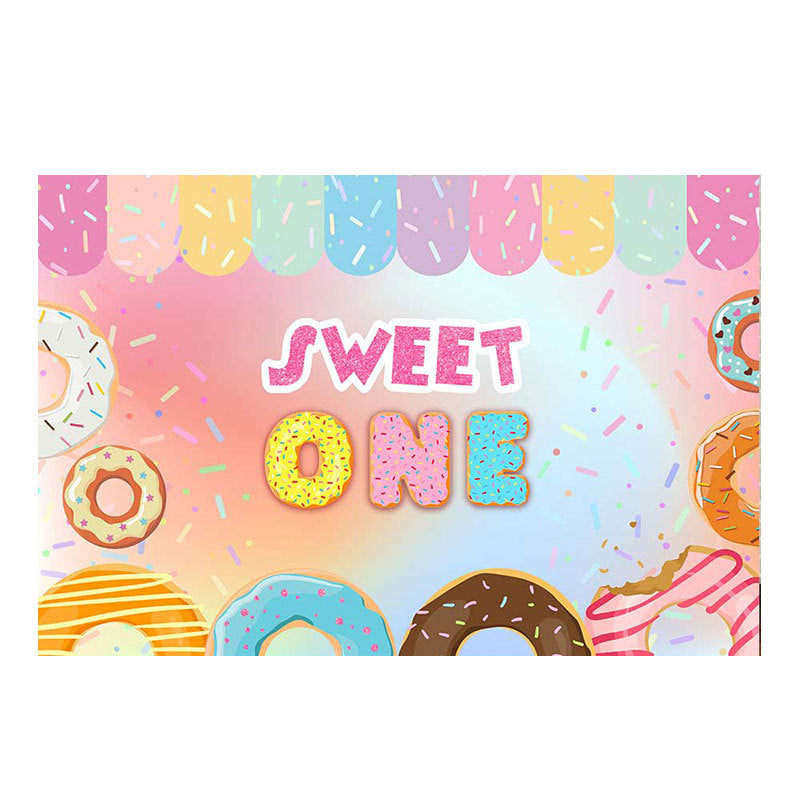 Kinderspielerische Donut-Themen Wandkunst Brehn