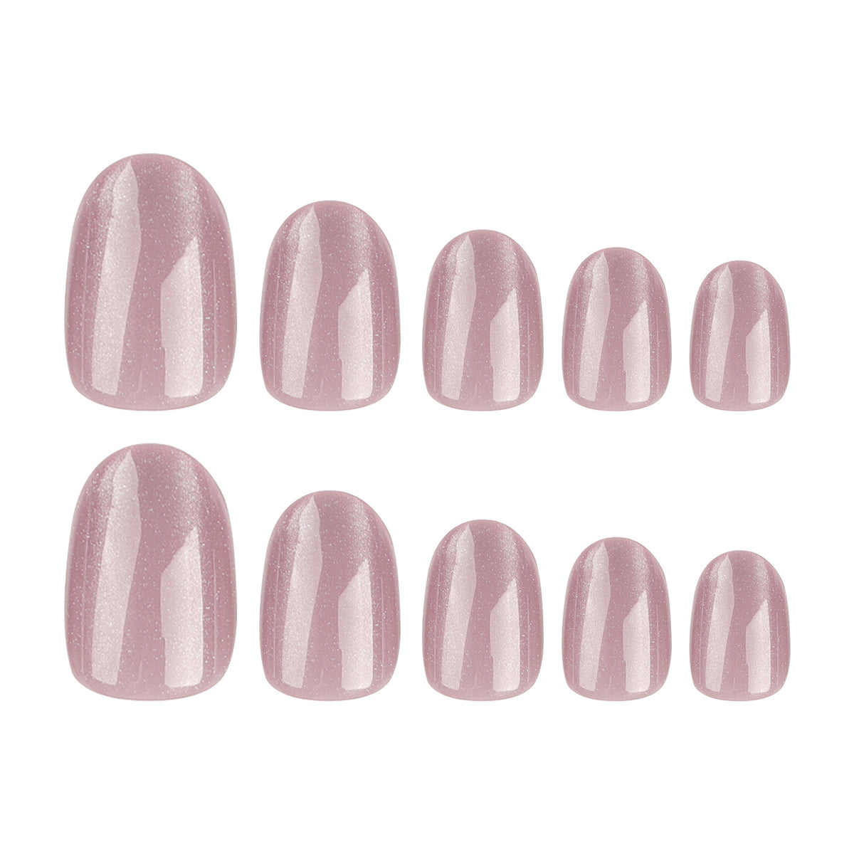 Nagelkunst mit Glitzer-Finish Brehn