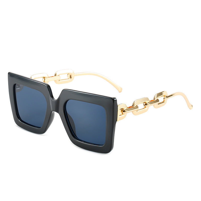 Retro Quadrat Rahmen Sonnenbrille Brehn