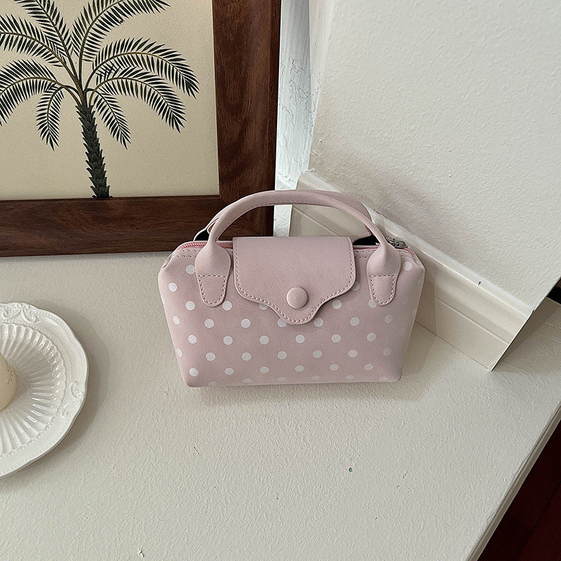 WoStylish Polka Dot Handtasche Brehn