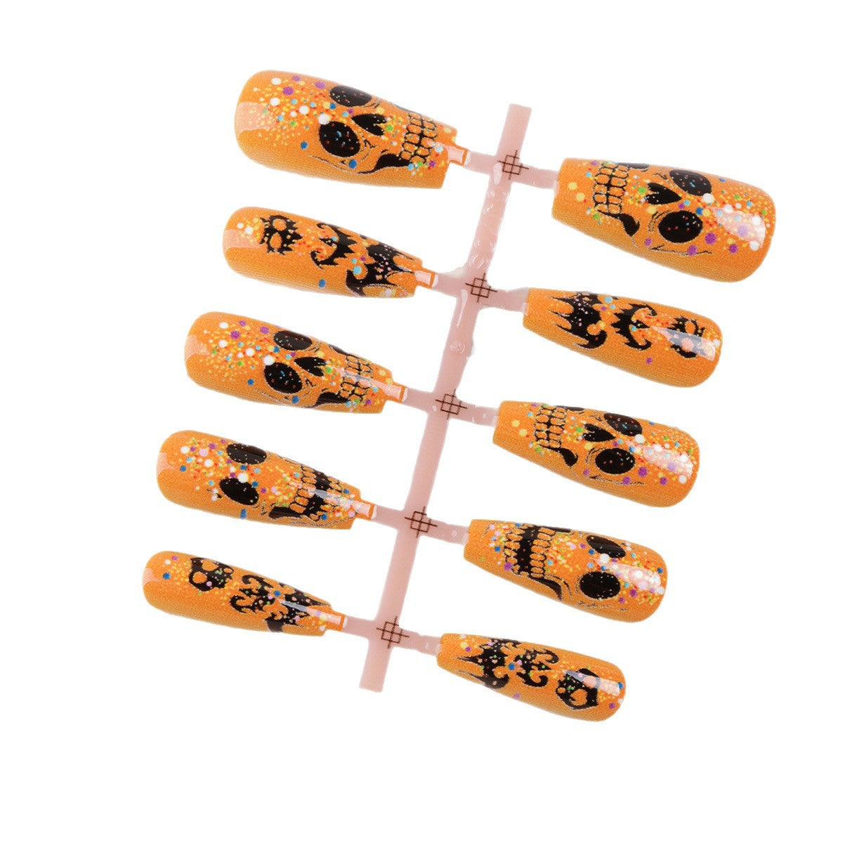 Halloween-Themen Glitter Nagelkunst Set Brehn