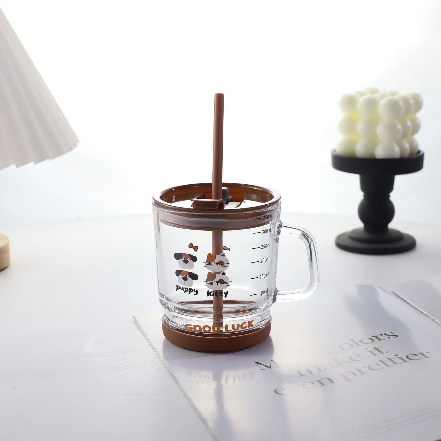 Damen kreativer Trinkbecher mit besonderem Motiv Brehn