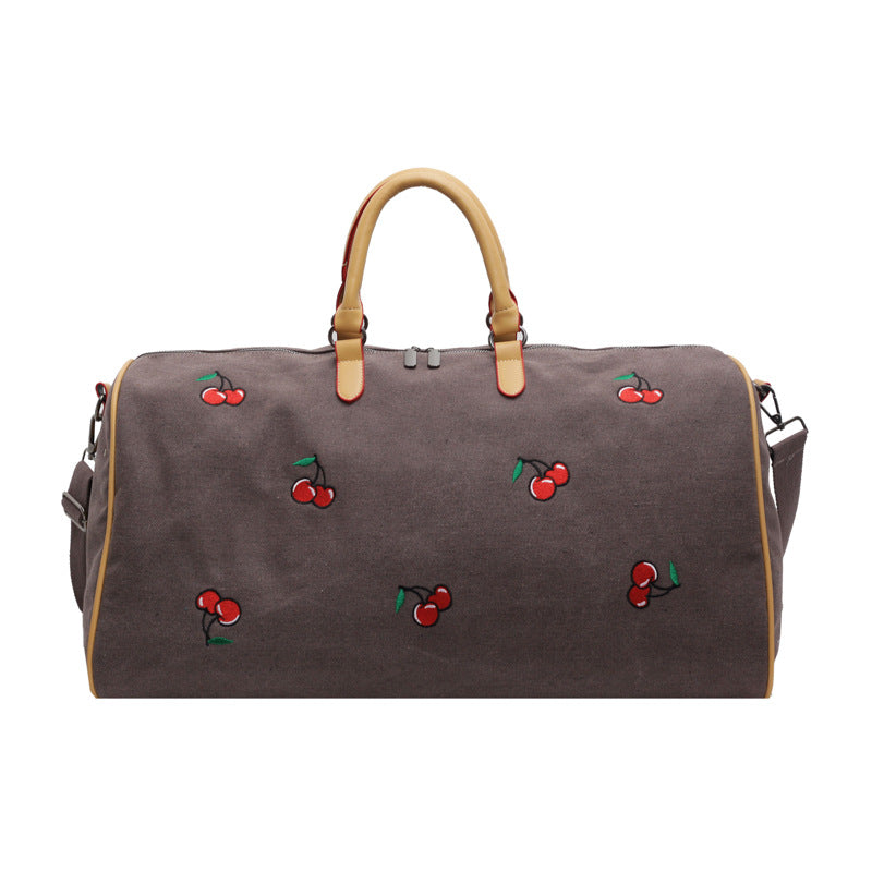 Elegante bestickte Reisetasche Brehn