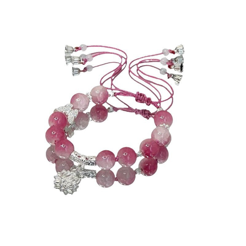 Artisan verstellbares Edelsteinarmband Brehn