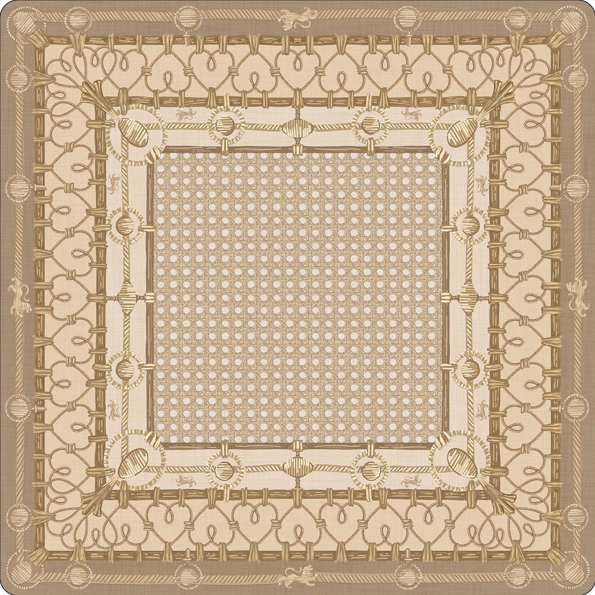 Dekorative geometrische Druckbereichsmatte