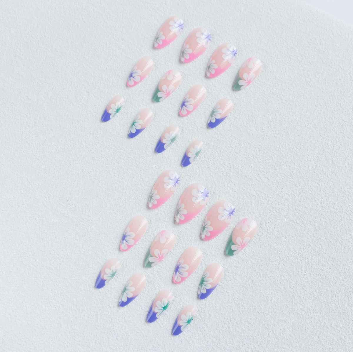 Floral Acryl Nagelkunst Design Kit