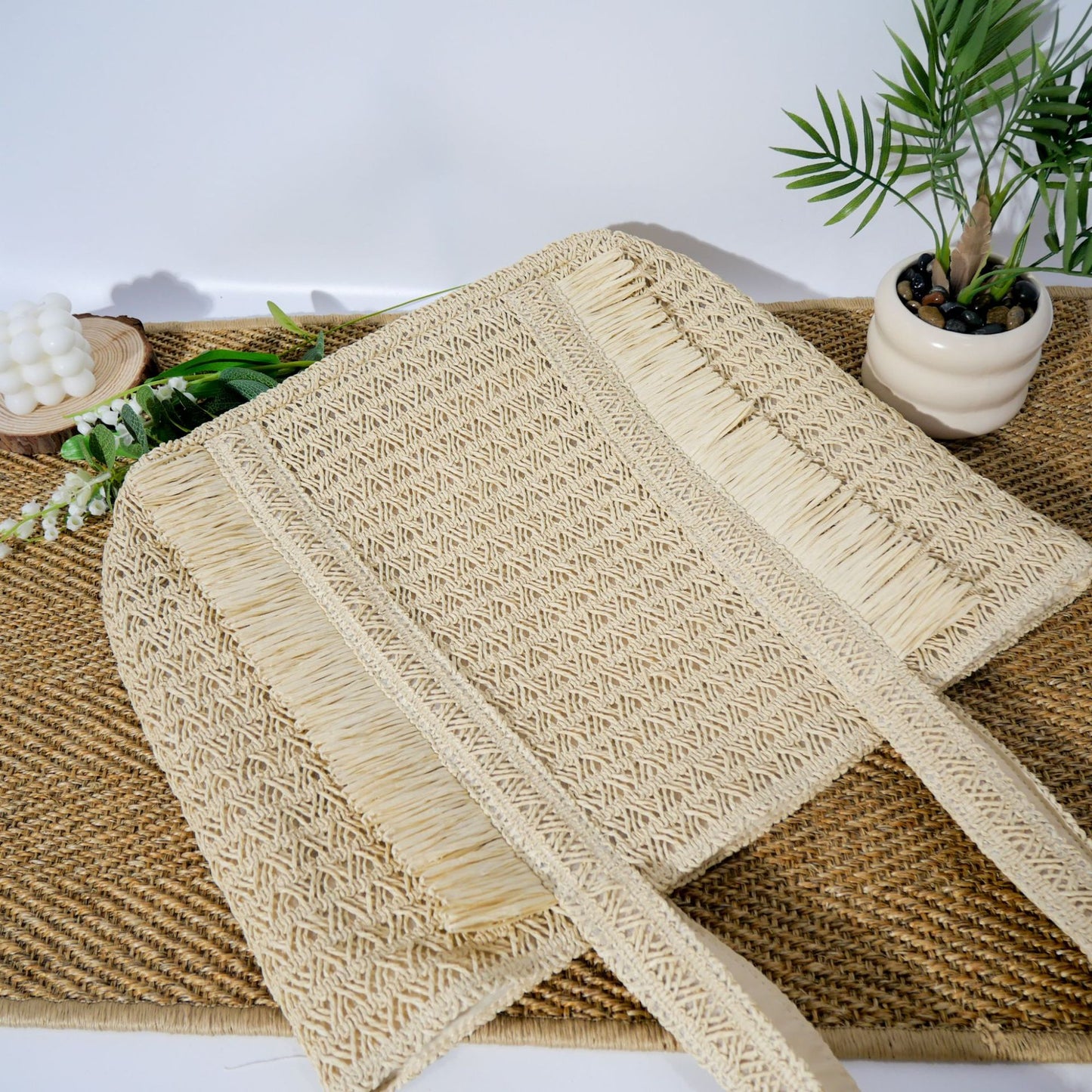 Geflochtene Mehrzwecktasche Brehn